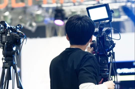 映像撮影のイメージ