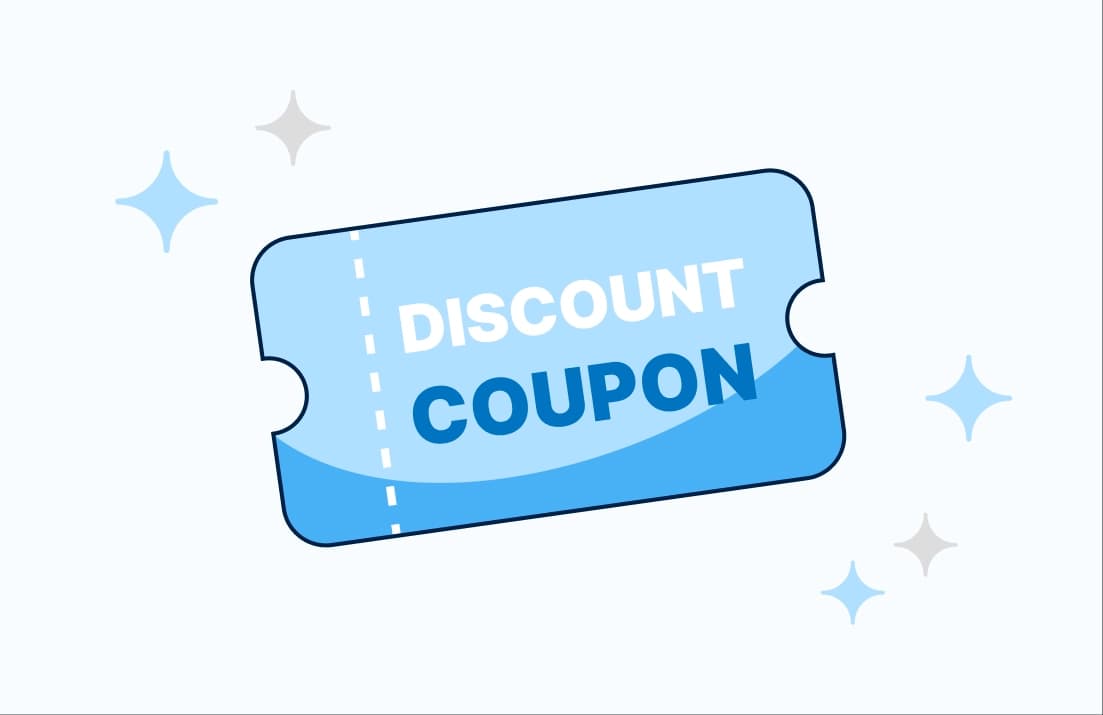 クーポンのイラスト