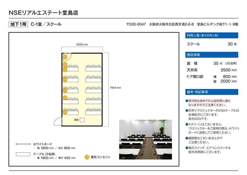 NSEリアルエステート堂島店 C-1 写真4