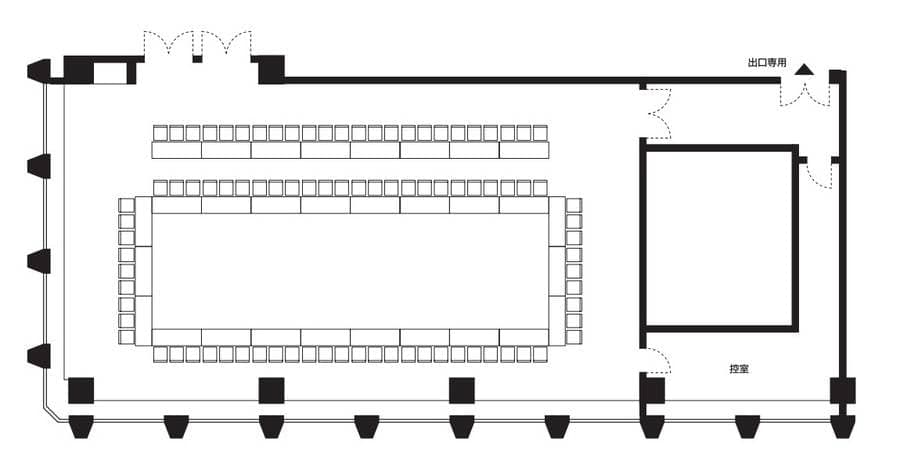 グランドコンファレンススクエアエムプラス 写真4