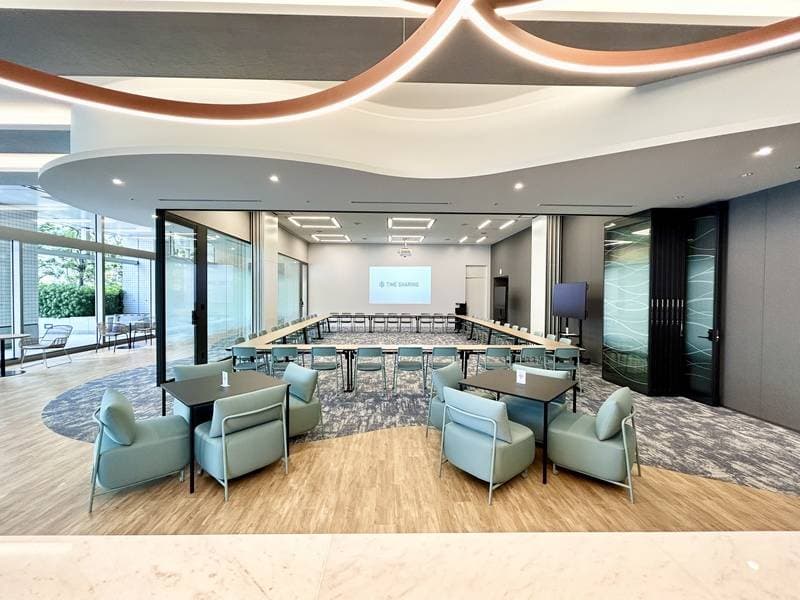TIME SHARING勝どき晴海トリトンX棟Conference RoomⅡ＋Ⅲ＋ラウンジ