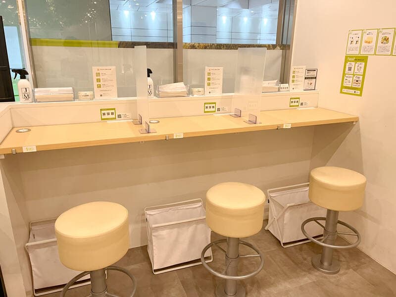 FEEEP新宿西口店｜定員 1名カウンター席｜席番号1(C)