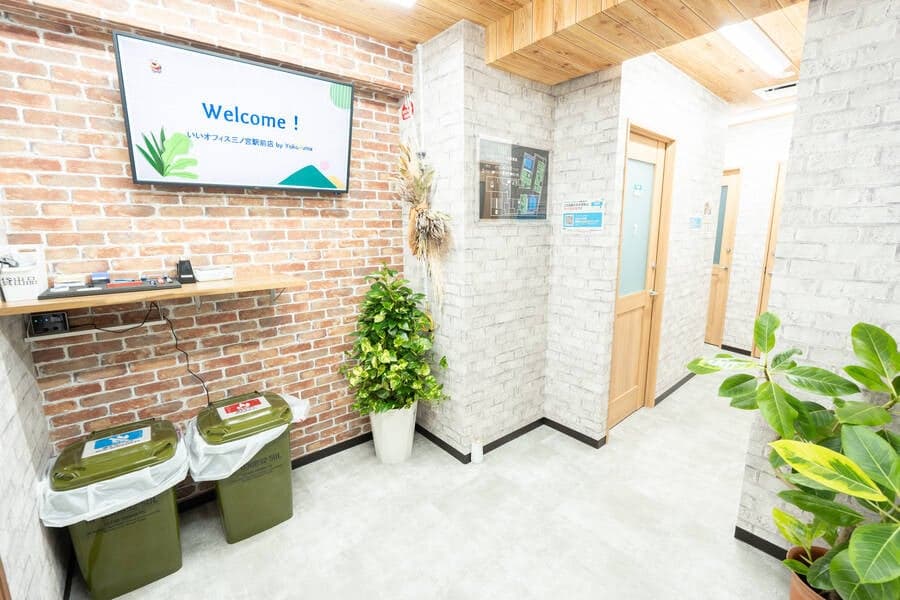 【個別空調完備！鍵・モニター付！】4名用会議室【海】 写真4