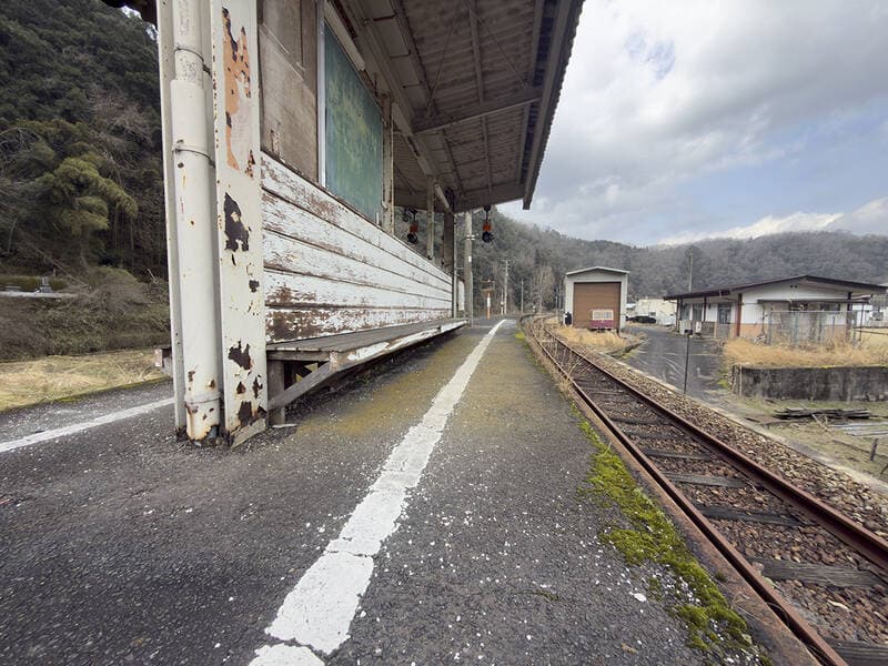 江の川鐵道（口羽駅） 写真3