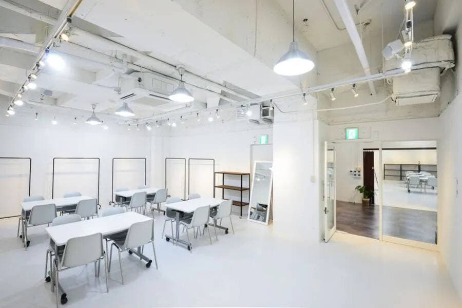 drapeau ANNEX B会場 写真2