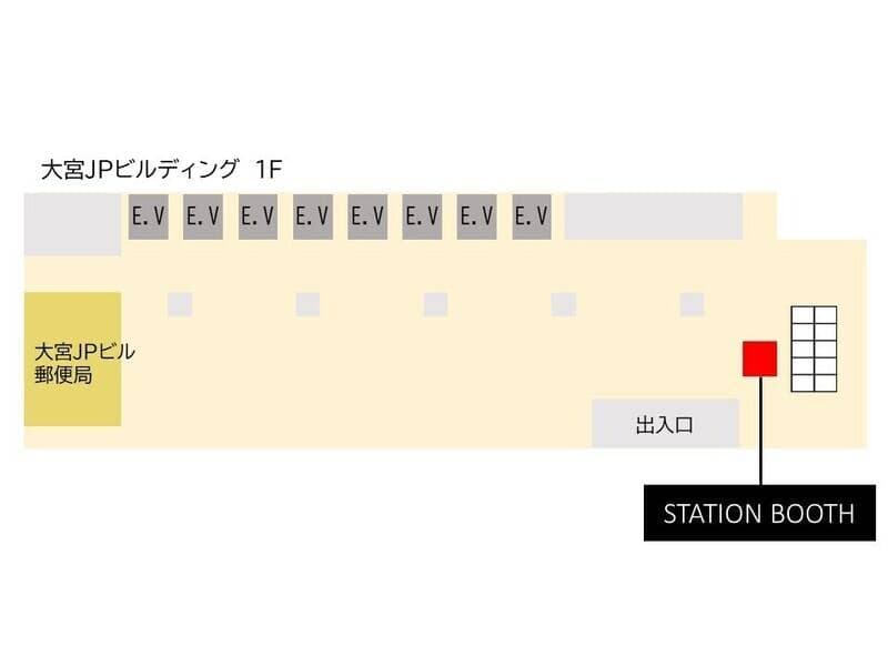 大宮駅西口(大宮ＪＰビルディング)