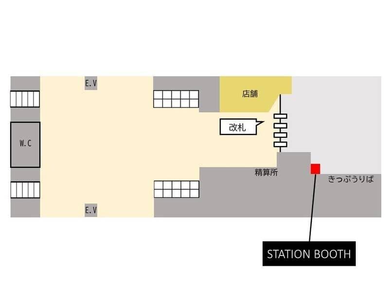 越谷レイクタウン駅改札外
