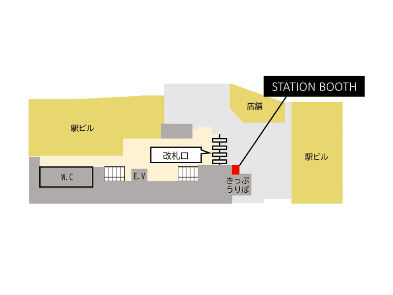 西千葉駅改札外
