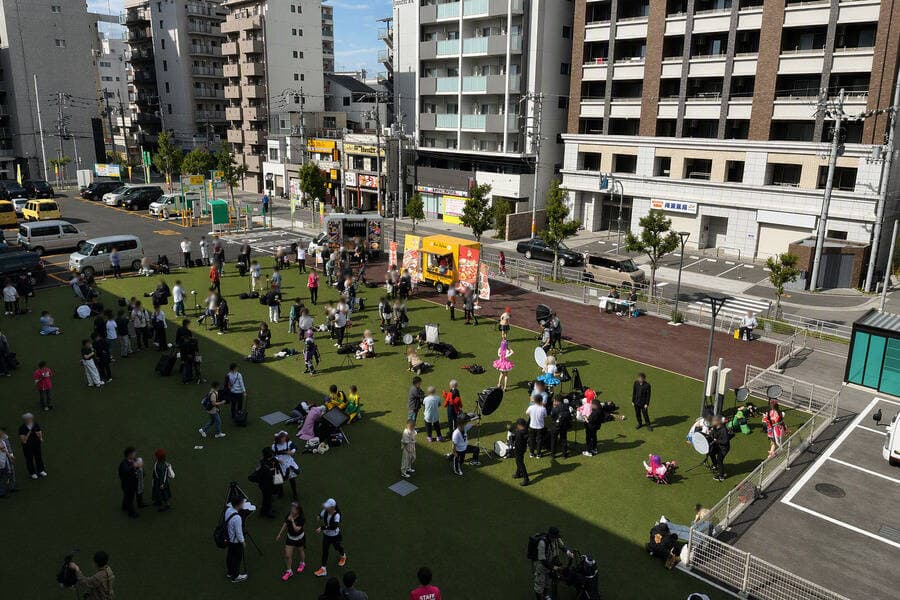 大阪環状線 弁天町駅直結 べんてんひろば