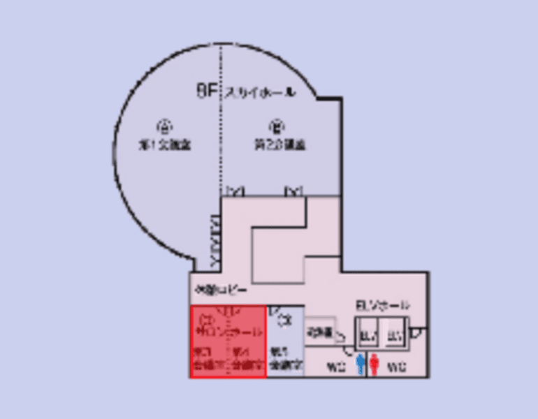 つるやホール サロンホール 第3＋第4 本館8F 写真3